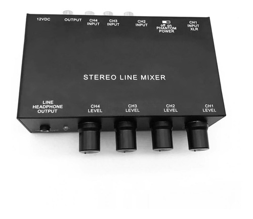 Mini Mixer De Linea 5 Canales Stereo Mx500
