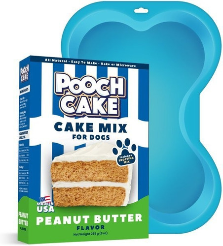 Pooch Cake  Basic Starter Peanut Butter Cake Mix & Cake Mold