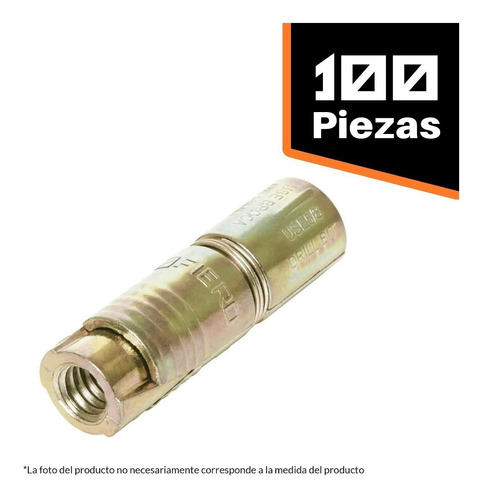 Taquete Expansivo Sin Tornillo 3/16'' X 3/8'' 10 Fiero 47363