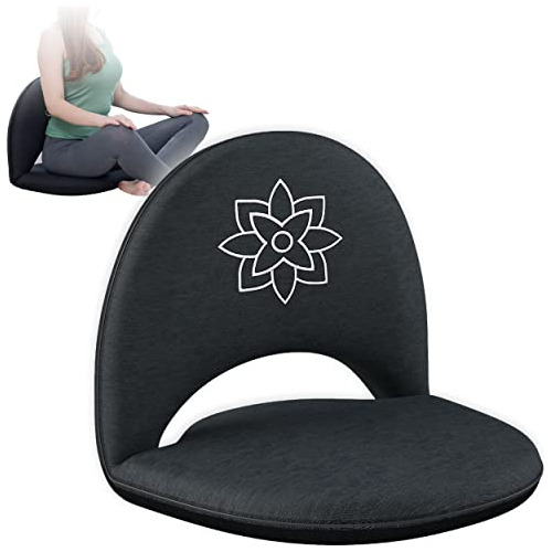 Silla De Meditación Ajustable Plegable Consciente Y Mo...