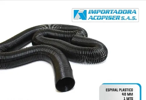 Anillo Espiral Plastico 40mm X 1mt MercadoLibre