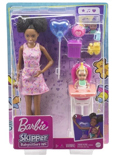 Barbie Ninera Con 4 MercadoLibre 📦