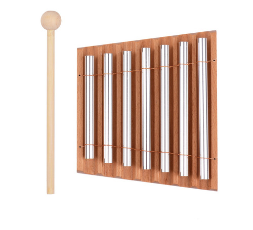 Imagen 4 de 6 de Para Campanillas De Madera Con Mazo Instrumento De Percusión