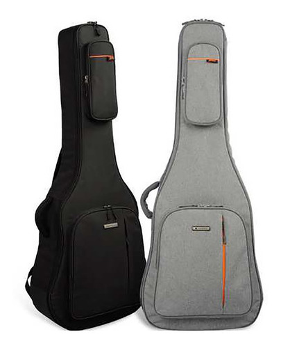 Imagen 1 de 7 de Funda Semirrígida Bajo Guitarra Clásica Criolla Elect Acust