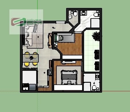 Imagem 1 de 3 de Apartamento Em Vila Bastos - Santo André - 4180