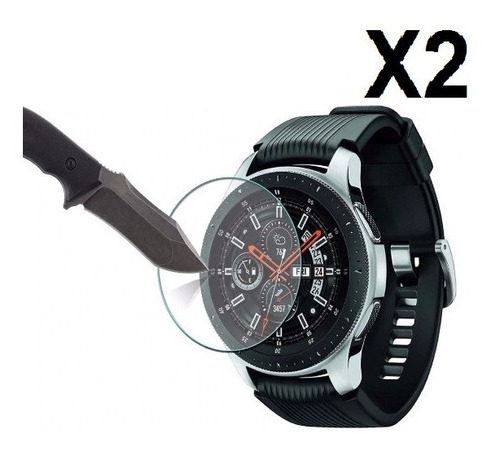 Protector Pantalla Vidrio Reloj Samsung Watch 46mm 42mm X2