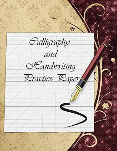 Libro: Calligraphy And Handwriting Practice Paper: Slanted G