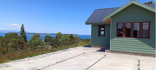 Parcela Con Casa Nueva Y Vista Al Mar En Puerto Montt