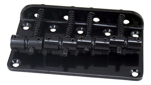 Puente De Bajo De 4 Cuerdas De 80mm, Repuesto De Metal Negro