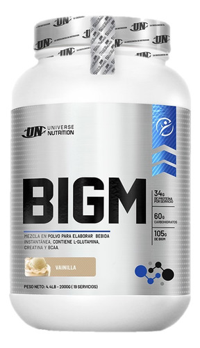 Bigm 2kg Proteina Ganador De Masa Muscular - Tienda Fisica