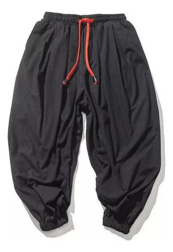 New Pantalones Harem Para Hombre Pantalones Elásticos Hombre