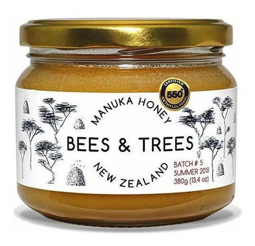 Abejas Y Árboles 500 Mg 100% Miel De Manuka Nueva Zelanda