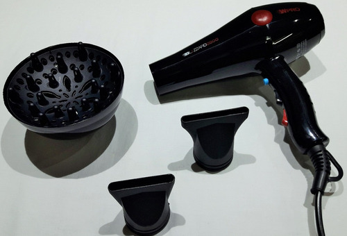 Secador De Pelo Wpro Blizzard 2800 Profesional Con Difusor