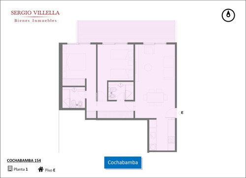 Imagen 2 de 5 de Cochabamba 154 - Departamento De Dos Dormitorios En Venta - Rosario