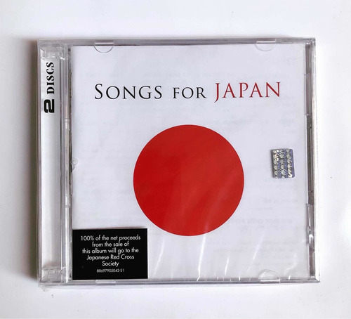 Songs For Japan - Varios (2cd) Nuevo Y Sellado Usa (2011)