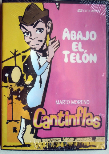 Dvd - Cantinflas - Abajo El Telon - Nuevo Cerrado