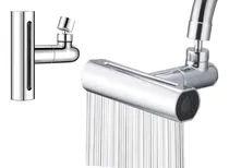 Comprar Canilla Adaptador Extensión Grifo Giratorio 360° 4 Chorros