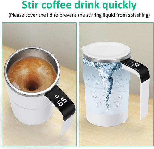 Taza De Agitación Automática Con Medición Inteligente De Tem