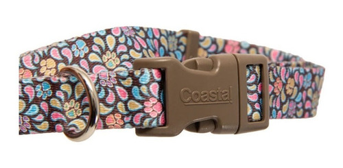 Collar Para Perro Coastal Pet Sty Huellas Cafe T-small