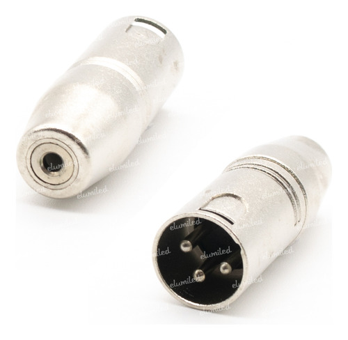 10 Adaptadores Plug Macho Canon A Jack Hembra 3.5 Stereo