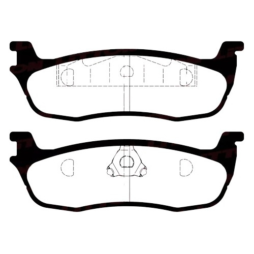 Pastilla De Freno Litton Brakes Ford Expedition Mod. 97/