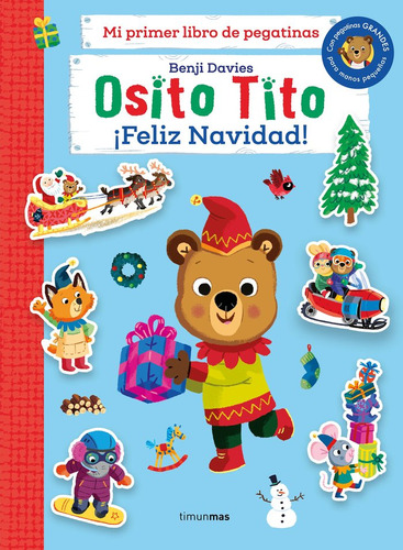 Libro Osito Tito. Mi Primer Libro De Pegatinas. Navidad -...