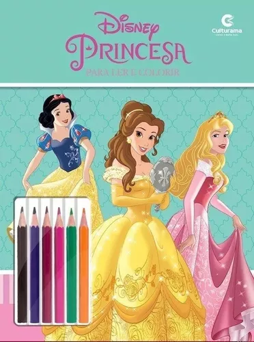 Disney - Ler e Pintar - Princesa