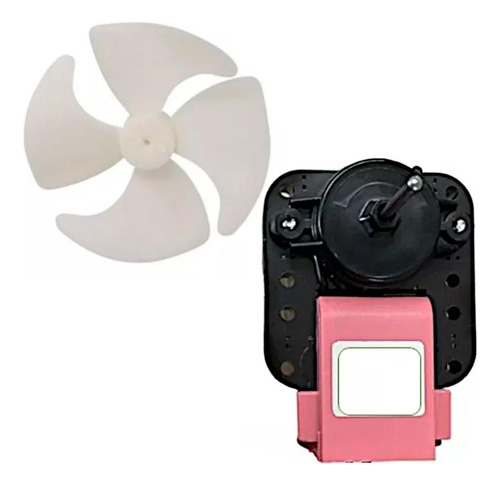 Motor Ventilador E Hélice Geladeira Brastemp Consul 110v