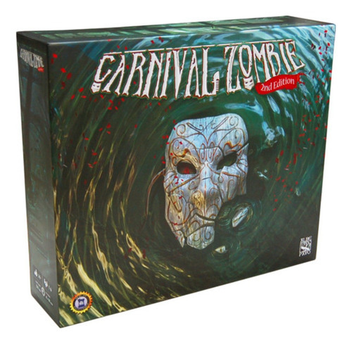 Juego de mesa inglés Carnival Zombie Deluxe 2nd Edition