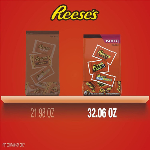 Reeses - Barras De Golosinas De Chocolate Con Leche Y Manteq