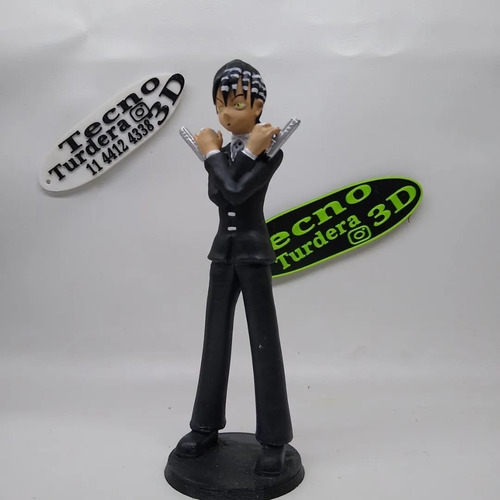 Soul Eater Death The Kid Figura En Resina 3d