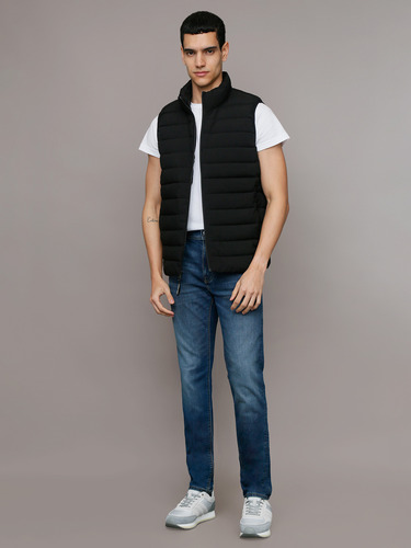 Chaqueta Vest Acolchada Negro Calvin Klein