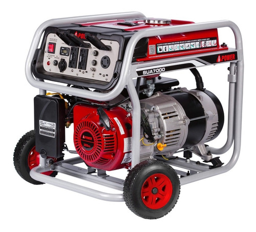 Imagen 2 de 4 de Planta Electrica 7000w P 6000w C 120/240v Stock