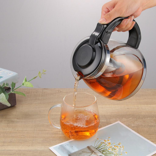 For Tetera De Cristal 50oz Kung Fu Tea Pot Lavaplatos