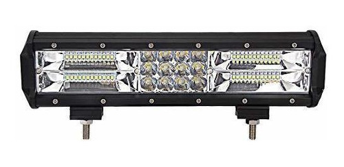 Barras De Luz - Lumitek 12 Inch 180w Led Light Bar Tri-row S