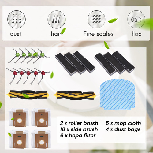 Kit De Accesorios De Repuesto Para Deebot Ozmo 920/950 -fs
