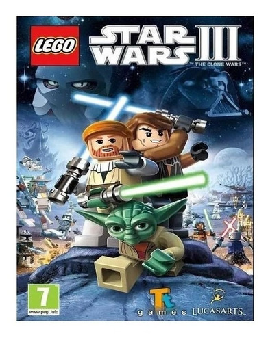 LEGO Star Wars III: The Clone Wars  Star Wars Standard Edition LucasArts PSP Físico