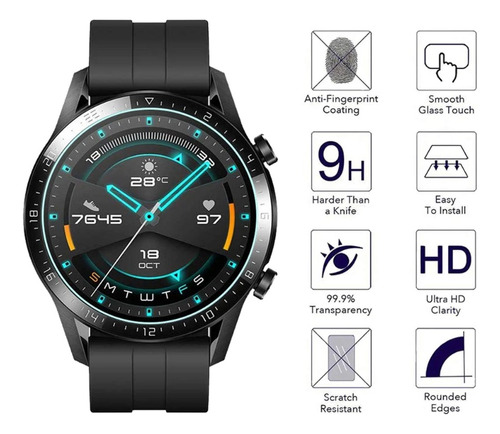 Laminas Reloj Huawei Gt2 (pack 3 Unidades)