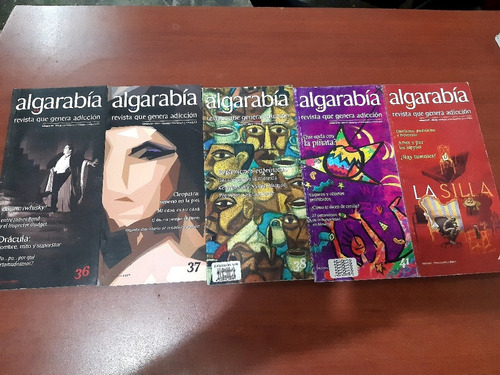 Paquete De 5 Revistas Algarabía, La Silla 