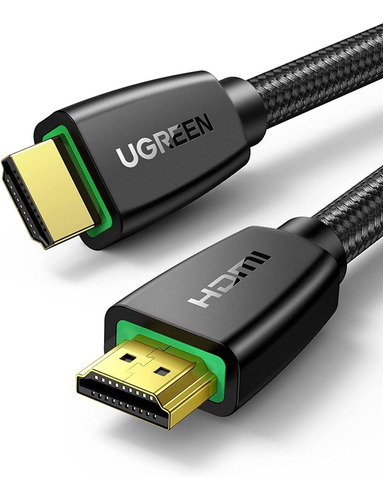Ugreen Cable Hdmi 2.0 4k Trenzado Con Alta Velocidad 18gbps,