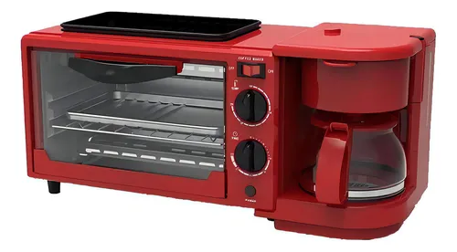 Horno Electrico Multi Freidora Y Cafetera Decakila 3 En 1 Multiple 1050w