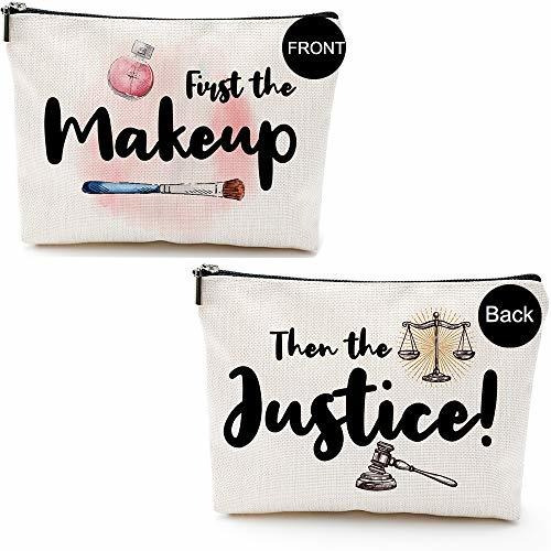 Divertida Bolsa De Maquillaje Para Abogados, Regalos De Grad