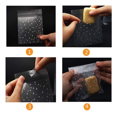Bolsa De Caramelos Autoadhesiva Bolsa De Celofán Para Gallet