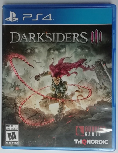 Ps4 Darksiders 3 $535 Disco Fisico Original Mikegamesmx