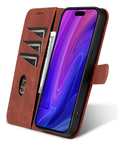 Funda Tipo Cartera Para Oppo A5 2020 4g/a5 Pro 5g Tarjetero, Cierre Magnético, Funda De Piel, Protectora