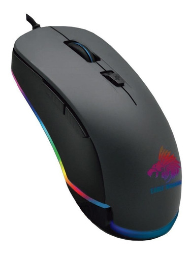 Mouse gamer Eagle Warrior  Flame negro