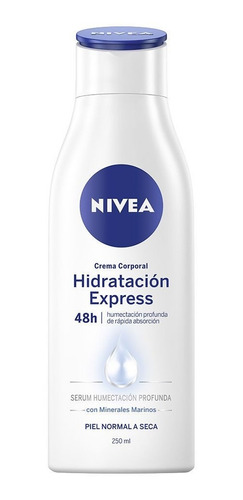 Nivea Crema Corporal Hidratación Express 250 Ml.