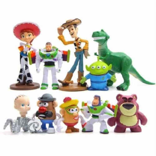 Kit Com 10 Personagens Toy Story Frete Grátis 