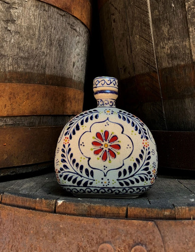Tequila La Cofradia Ed. Talavera Azul Reposado 375ml