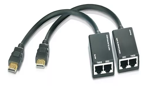 Extensor multiplicador HDMI por cable UTP a través de LAN Tx y Rx - Hiper  Electrón